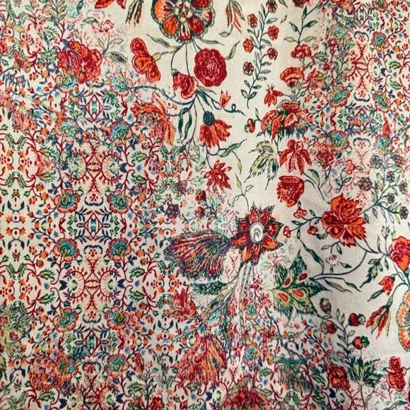 Victoria’s Secret Satin Lace Floral Cover-up Kimono Robe Sz XS Loungewear Comfy - Picture 12 of 14